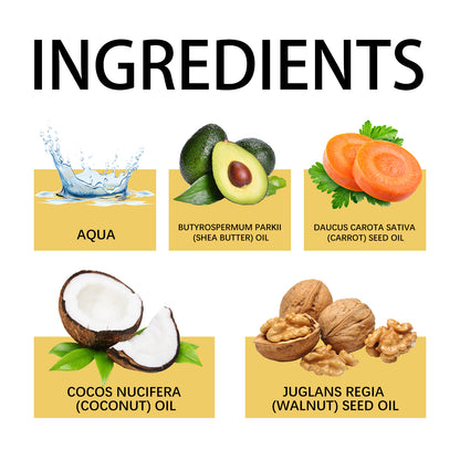 Eelhoe Black Repair Gel, Natural Wheat Skin Care In Summer To Help The Body Black Mild Without Greasy