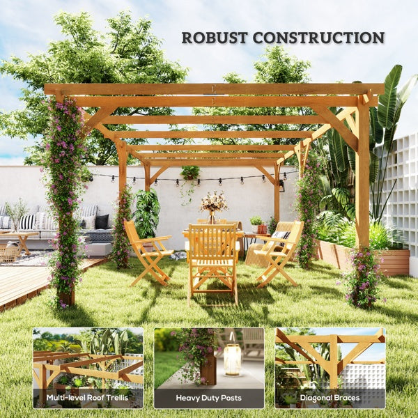 Arbecue And Cooking Pergola