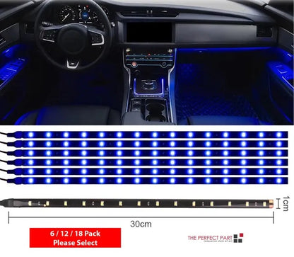 Lot Waterproof 12 DC 12V Motor LED Strip Underbody Light For Car Motorcycle