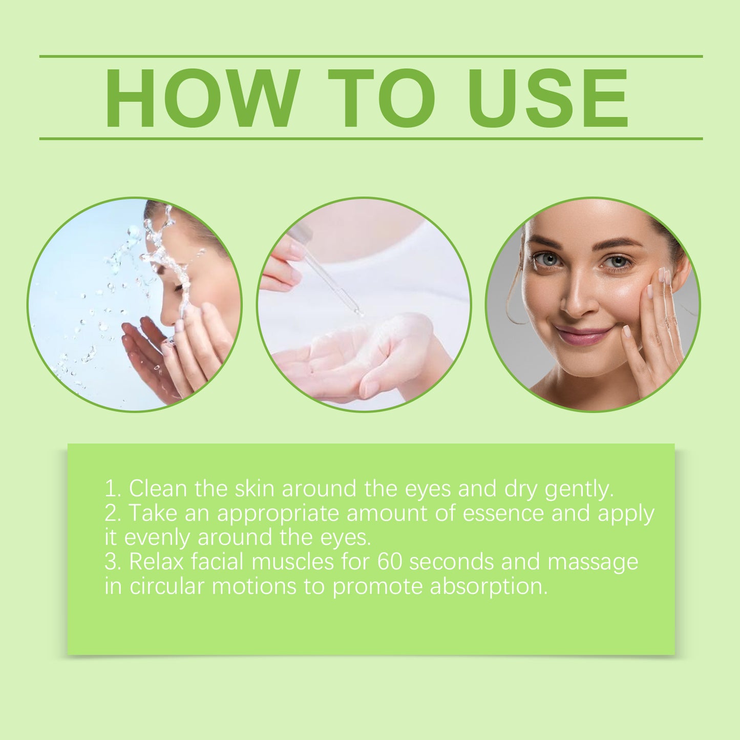 West&Month Eye Essence Moisturizing Light Line Lift Eye Skin Moisturizing, Hydrating And Firming Essence