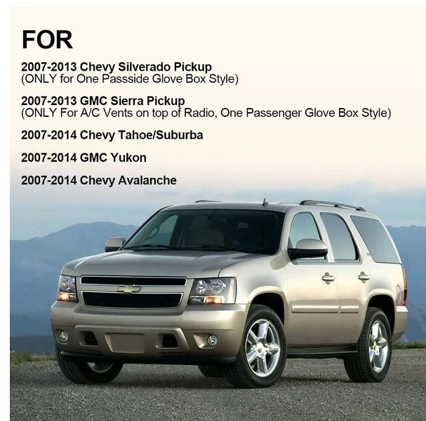 Fit For Chevy Silverado Tahoe Suburban 2007-2014 US Dashboard Pad Dash Cover Mat