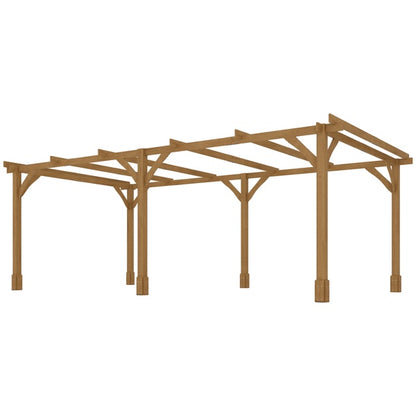 Arbecue And Cooking Pergola
