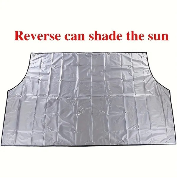 Magnetic Edges Windshield Snow Cover
