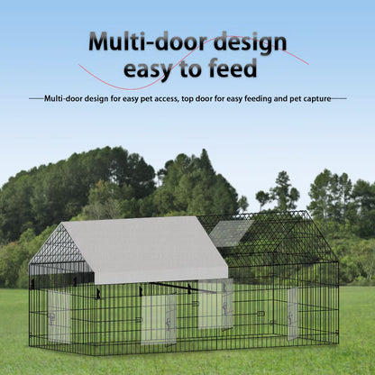 Pointed Wire Chicken Coop For Poultry Breeding