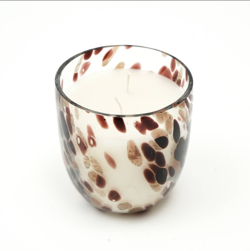 Ethereal Splutter Glass Scented Wax Candle