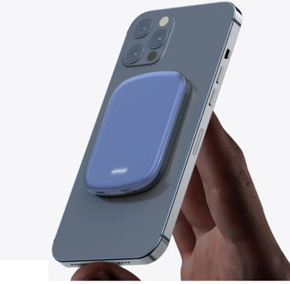 Chargomate Magnetic Portable Wireless Charger And Power Bank For Apple And Android