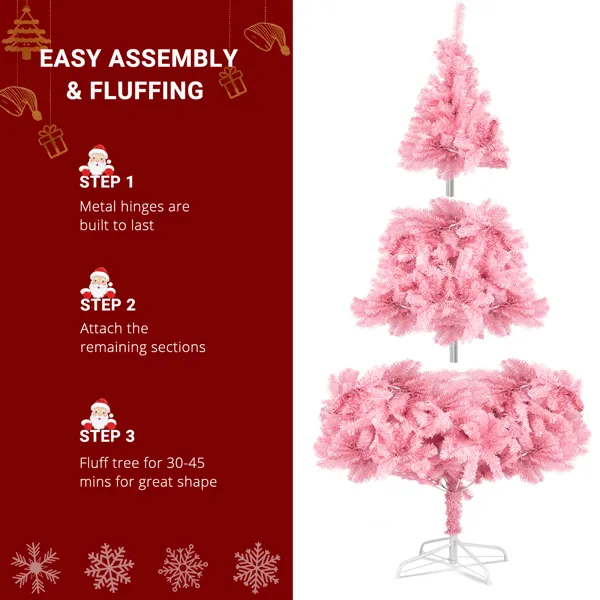 FCH 7ft 1800 Branch PVC Branch Iron Bracket Christmas Tree