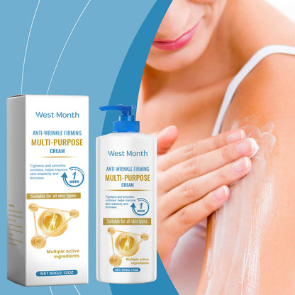 West&Month Skin Firming Cream, Soothing Skin Wrinkles Repair Hydrating Moisturizing Firming Body Cream