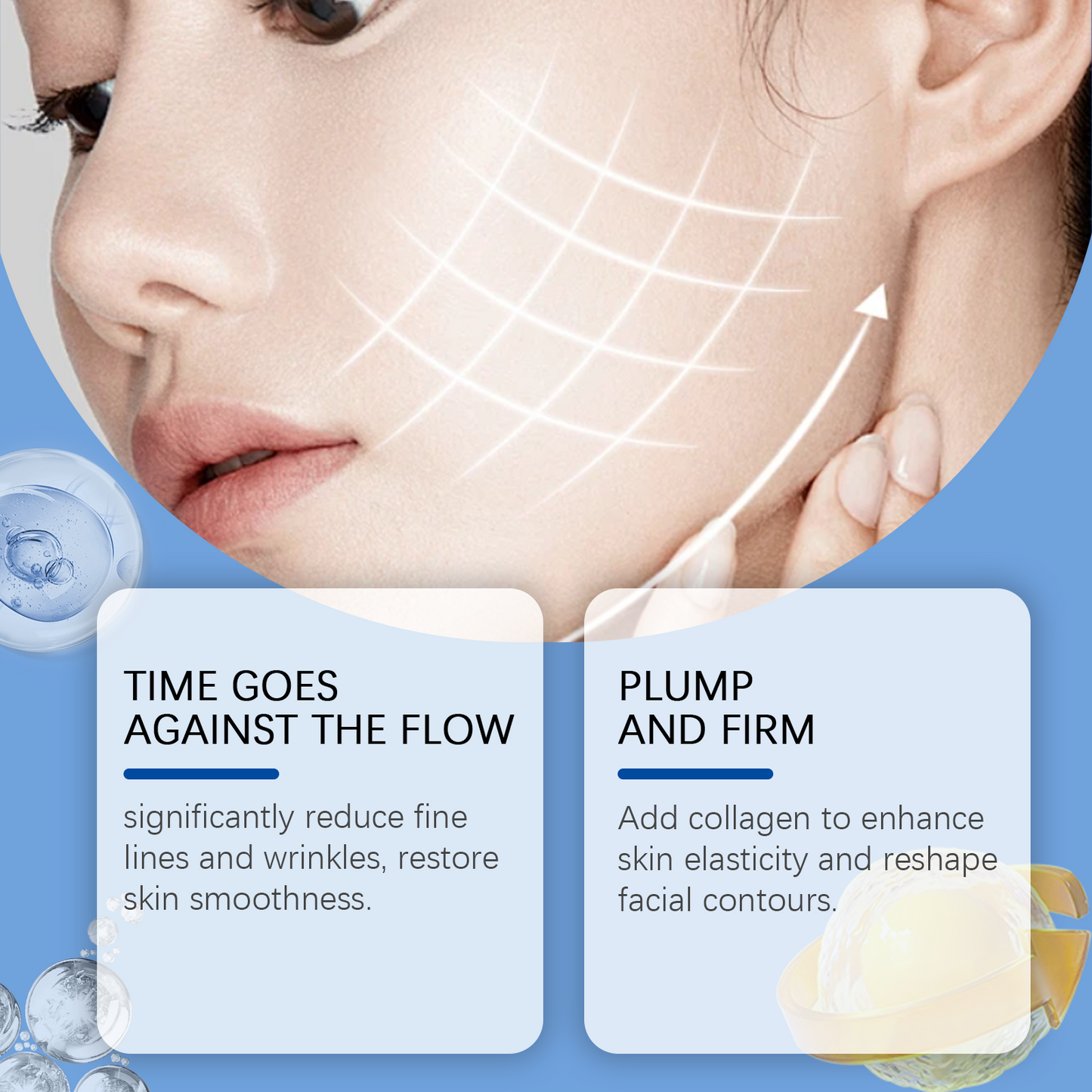 West Month Collagen Facial Essence Is A Moisturizing And Nourishing Essence For The Face, Eyes And Skin