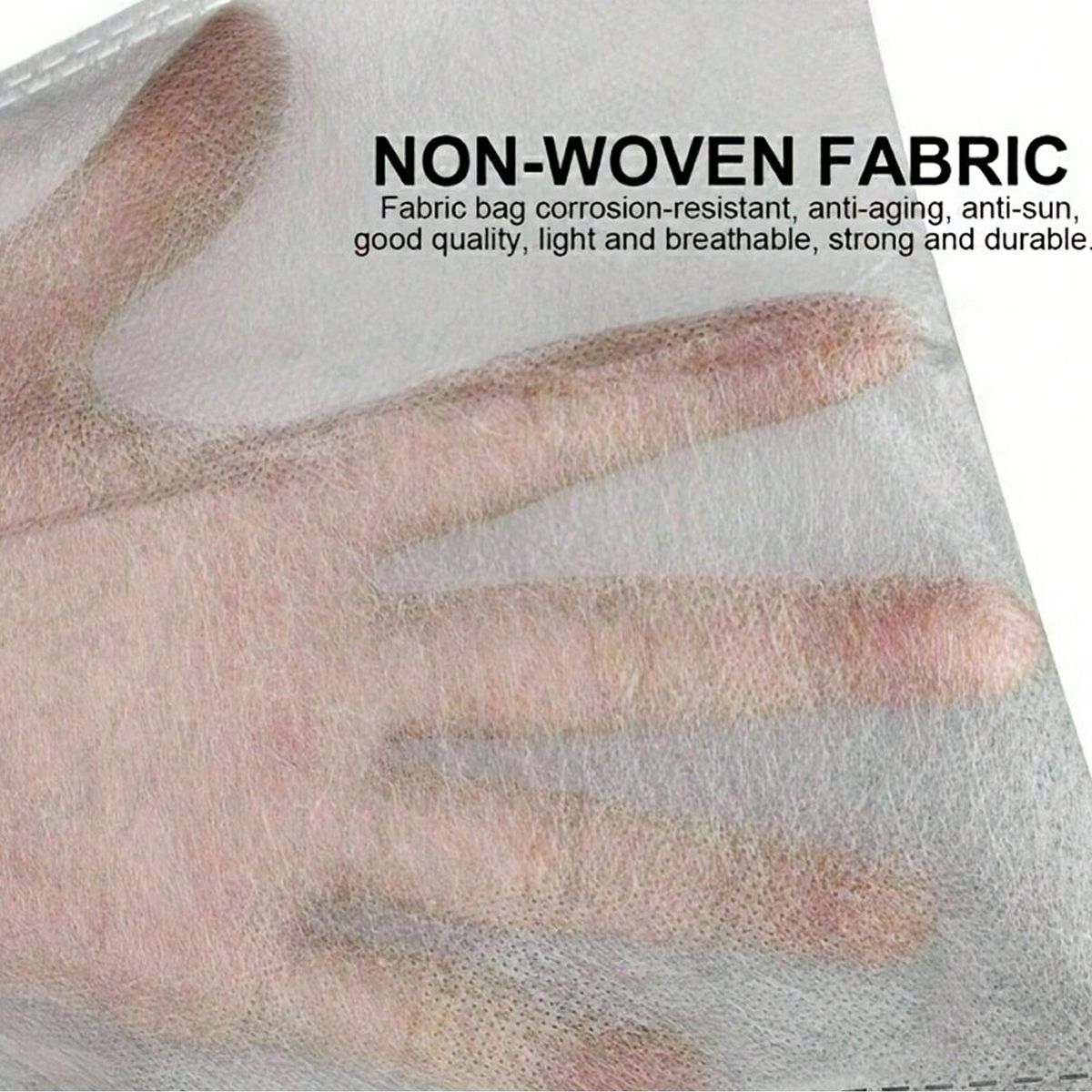 50Pcs Fruit Protection Bags Reusable Non-woven Fruit Cover With Drawstring