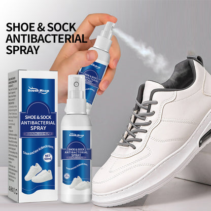 South Moon Shoe And Sock Deodorizing Spray Shoe And Sock Cleaner Sweaty Feet Odor Remover Dry Shoe Cabinet Freshener