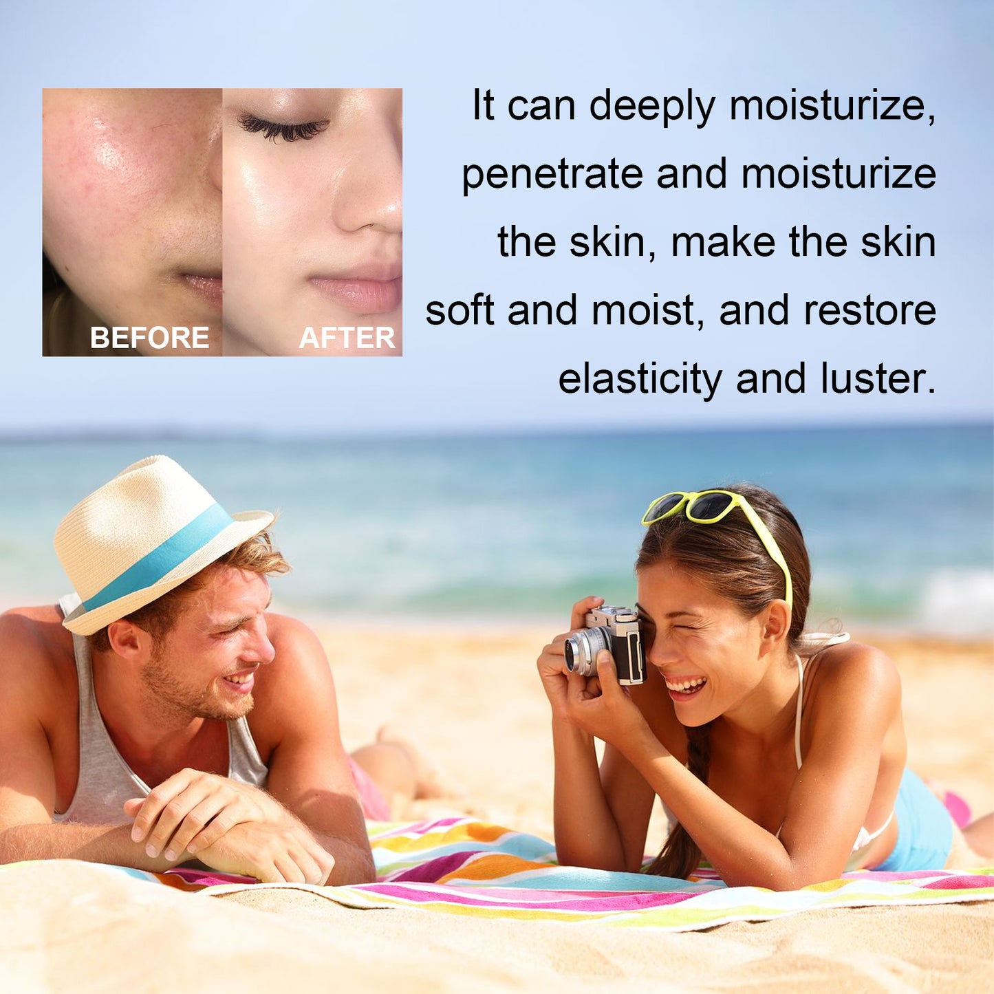 OUHOE Moisturizing And Protective Emulsion, Moisturizing And Refreshing, Non-Sticky, Uv Isolation, Rapid Film Formation, Moisturizing And Nourishing