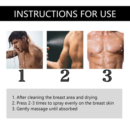 South Moon Body Slimming Firming Spray, Strengthening Chest Toning And Slimming Abs Firming Spray