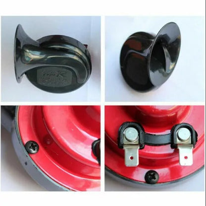 2PC 12V 300DB Super Loud Train Air Horn Waterproof Motorcycle Car Truck SUV Boat