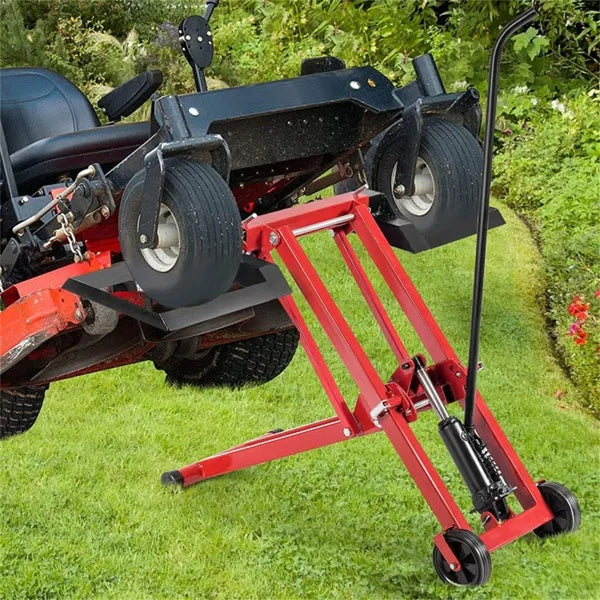 Hydraulic Lawn Mower Jack Is Used For Tractors And Lawn Mowers