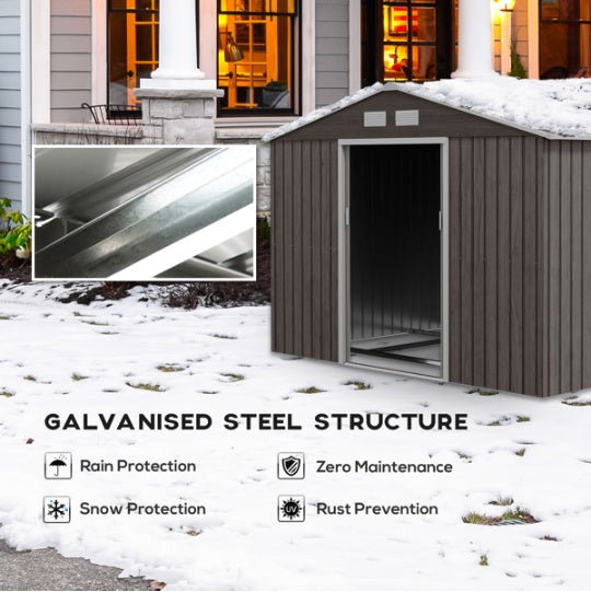 Outdoor Garden Storage Shed Tool House