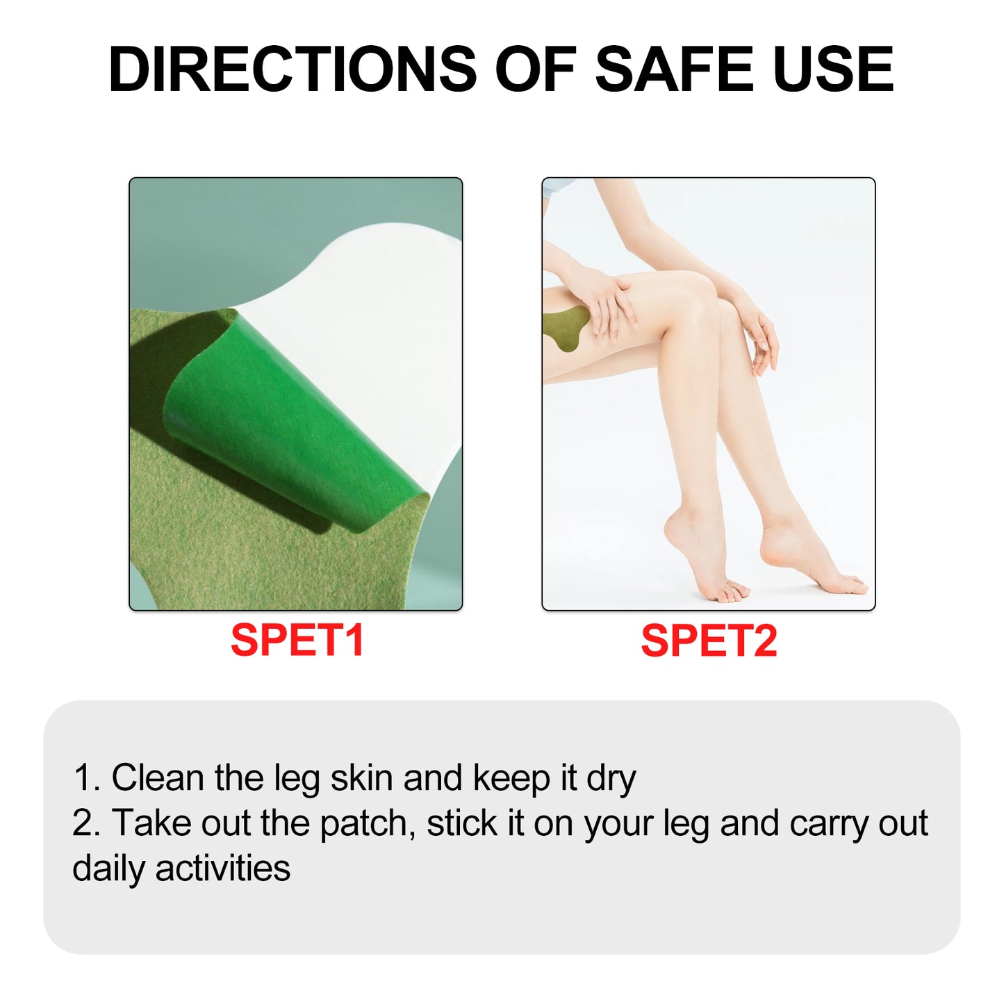 South Moon Leg Slimming Moxibustion Patch, Beautifying Leg Skin Lifting And Tightening Body Sculpting Patch