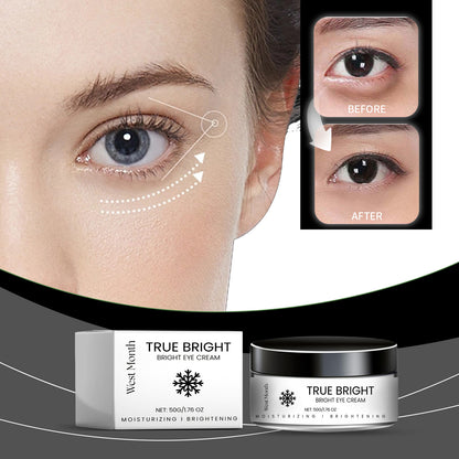 West&Month Moisturizing Eye Cream, Gentle, Delicate And Smooth Moisturizing Daily Eye Care Cream