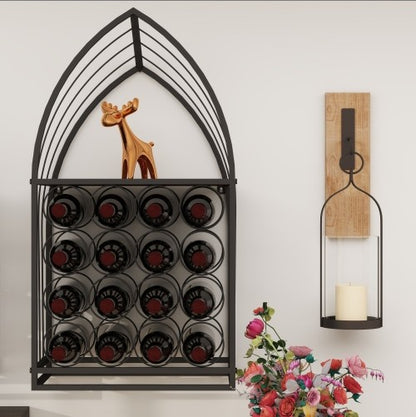 Household Universal Simple Two-piece Sailboat Shaped Wine Cabinet Rack