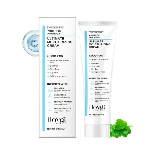 Hoygi Centella Moisturizer, Gently Moisturizes Facial Skin Hydrating Moisturizing Daily Skin Care Brightening Cream