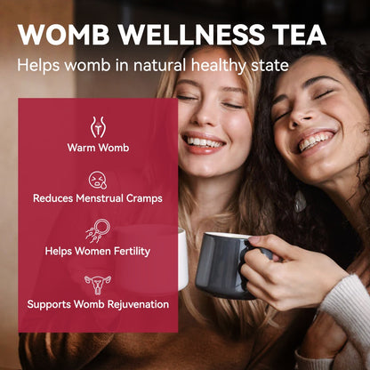 Chinaherbs Natural Womb Tea Female Period Menstrual Cramps Warmer Hormone Balance Glowing Beauty Care Packaged In Bag