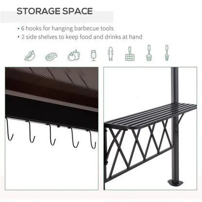 Gazebo BBQ Cooking Pergola