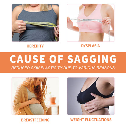 Houkea Instant Volum Esticky Inserts, Firming, Plump And Full Chest Pad Lifts Women's Breasts Firm And Prevents Sagging