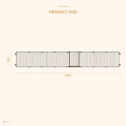 Heavy Duty Supermarket Shopping Basket Design Metal Storage Wholesale Black 8-piece Fence