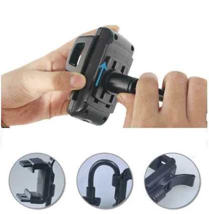 Universal Car Rearview Mirror Mount Stand Holder Cradle For Cell Phone GPS