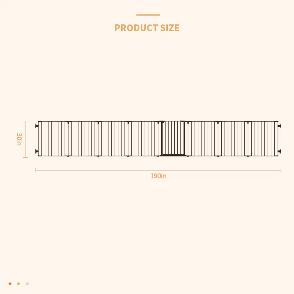 Heavy Duty Supermarket Shopping Basket Design Metal Storage Wholesale Black 8-piece Fence