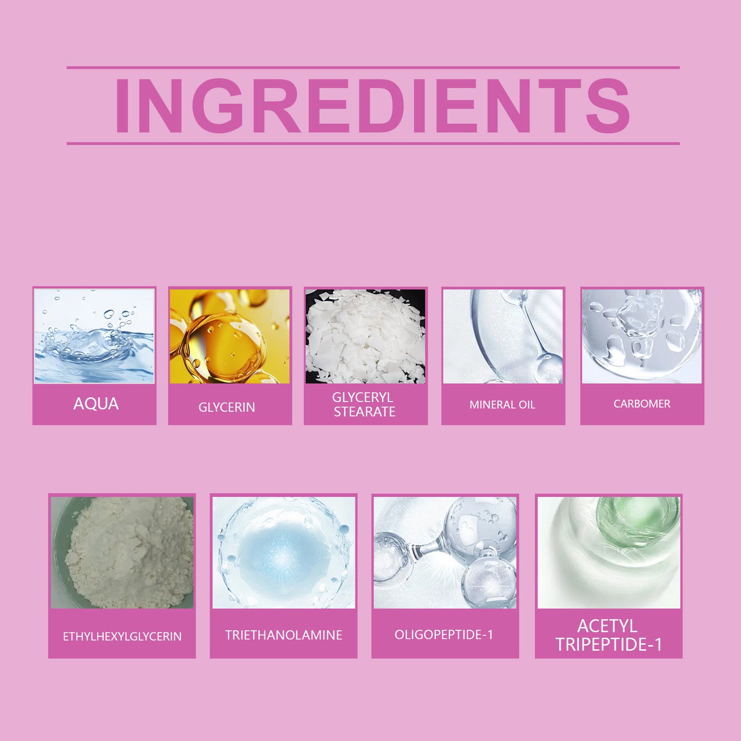 OUHOE Elastic Moisturizing Eye Cream, Nourishes, Moisturizes, Tights, Moistens, Locks And Protects The Elastic Skin Around The Eyes