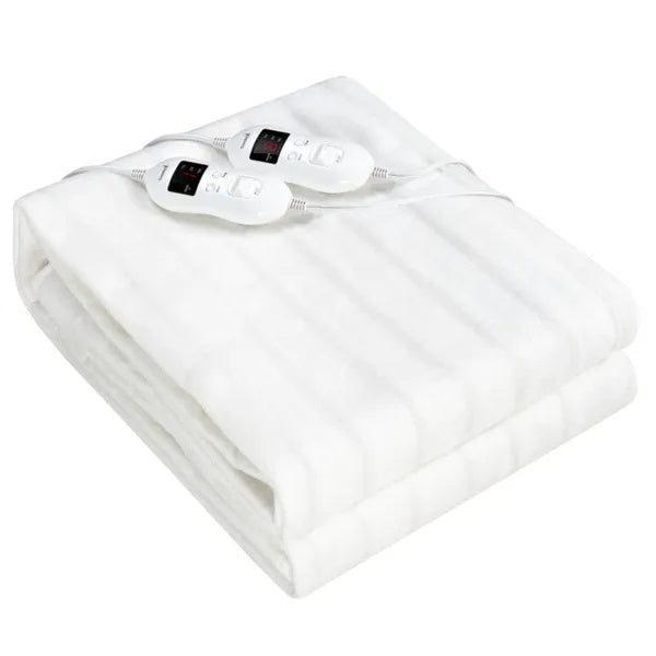 75' X 54' Electric Heated Mattress Pad With Adjustable Temperatures 10 H Timer