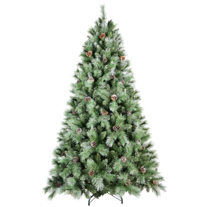 Artificial 5ft Green Christmas Tree With 694PVC Hard Needle Mixed Branch Tips