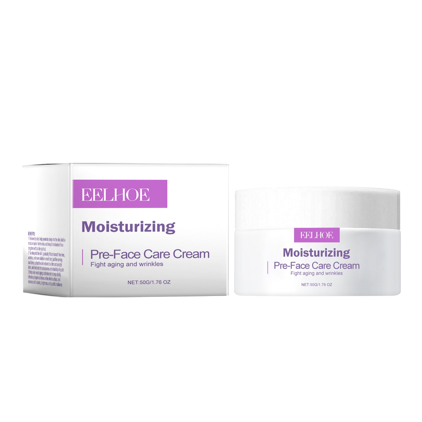 Eelhoe Moisturizing And Anti-Wrinkle Hydrating Cream, Moisturizing And Nourishing Face Moisturizing And Anti-Wrinkle Repair Essence Cream