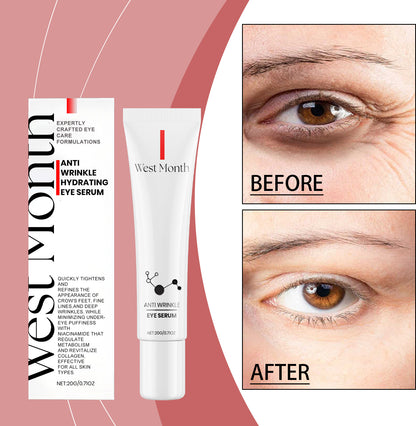 West&Month Moisturizing And Firming Eye Cream, Moisturizing And Brightening Eye Repair And Reducing Dry Lines Eye Cream