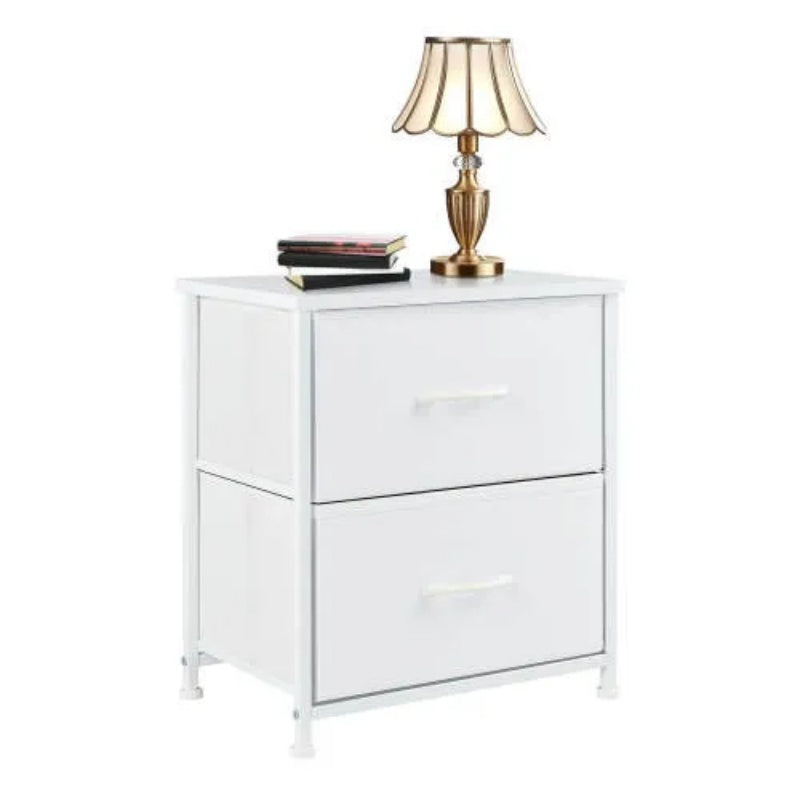 Living Room Cabinet Layers Set Of 2 Fabric Drawers Beside Nightstand Table