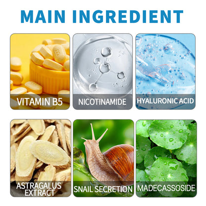 West&Month B5 Facial Essence, Lightening Spot Soft Skin Anti-aging Moisturizing Essence