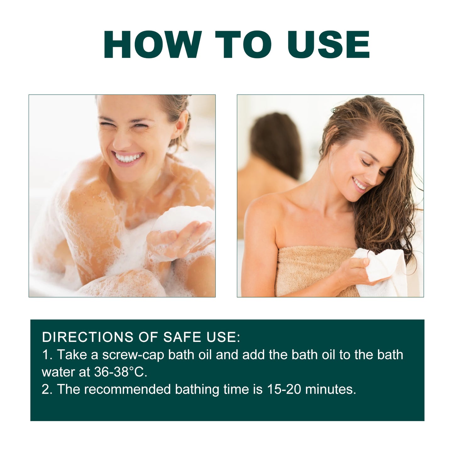 Ximonth Bath Oil Gently Cleanses The Body, Exfoliates And Moisturizes Tender, Smooth And Firming Skin