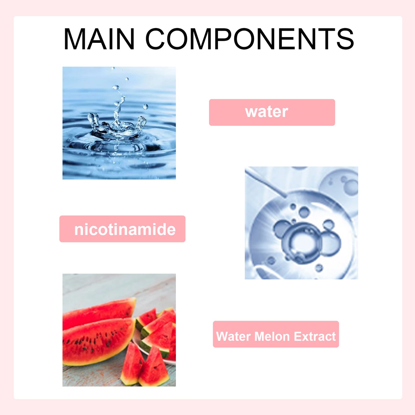 EELHOE Luminous Serum Essence, Nicotinamide Brightening Hydrating Rejuvenating And Tender Skin Essence