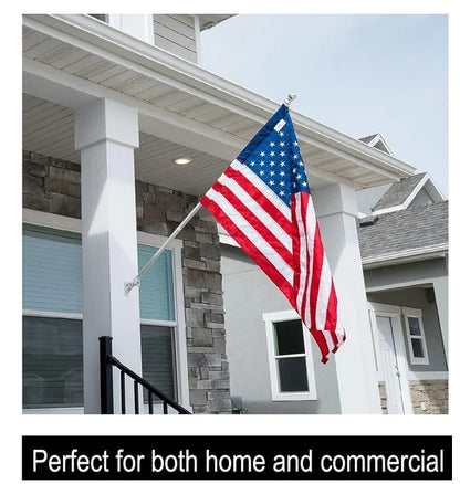 Two Position Fixed Wall Mount Bracket For Flag NO Flagpole NO Flag Included