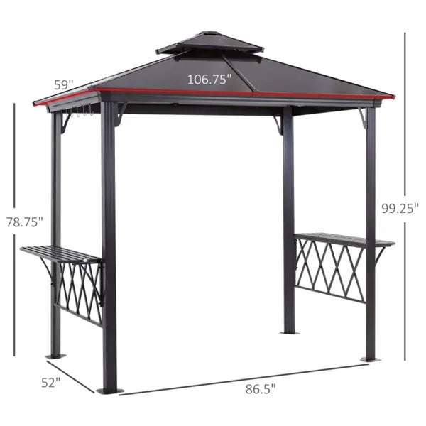 Gazebo BBQ Cooking Pergola