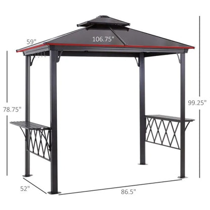 Gazebo BBQ Cooking Pergola