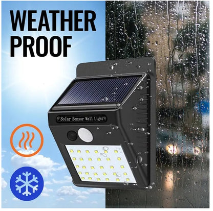 Motion Sensor Light Outdoor Solar Powered Security Lights 10 LED Wireless Flood