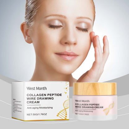 West&Month Collagen Polypeptide Skin Care Cream, Facial Hydrating Skin Care And Moisturizing Skin Moisturize