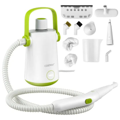 Multipurpose Steam Cleaner  High-Temp Steam, 2-3 Bar Pressure, 10.2oz Tank & Continuous Cleaning
