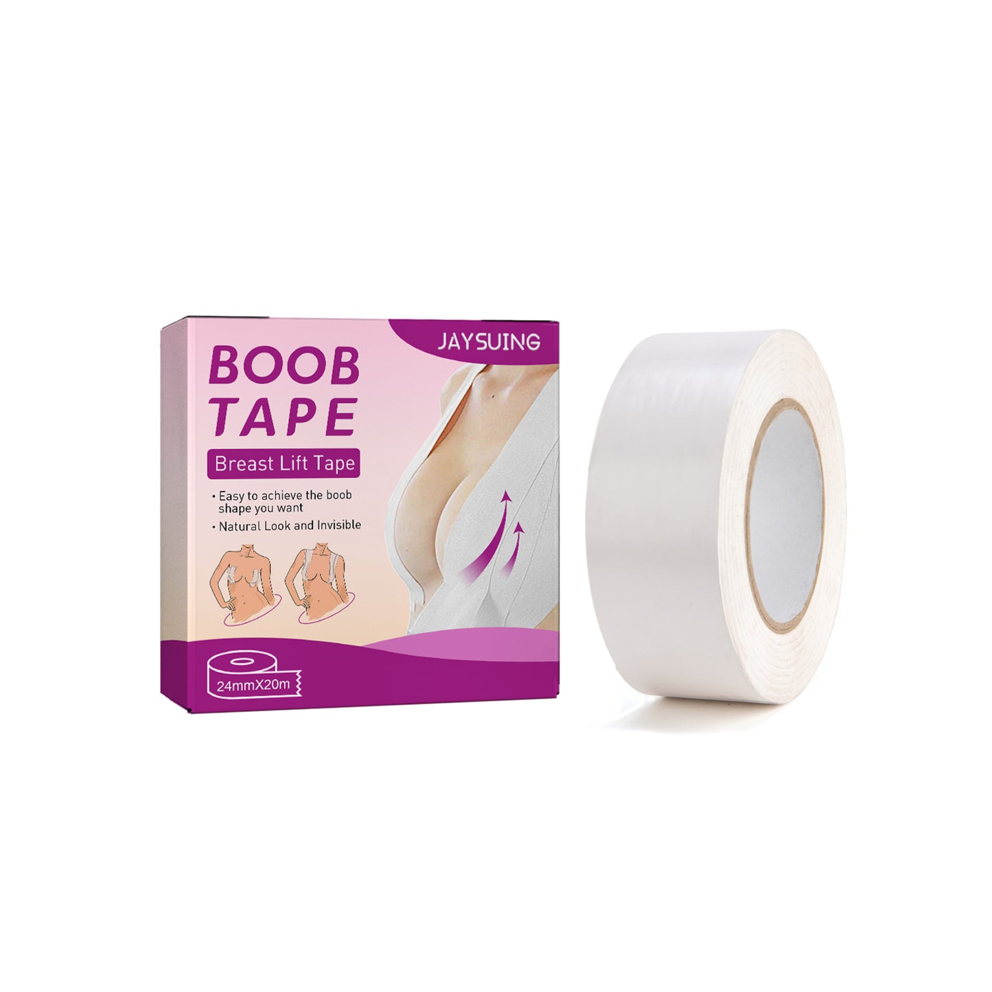 Jaysuing Invisible Chest Lift Gather Your Chest To Prevent Exposure And Sag Breathable Invisible Chest Lift Bandage