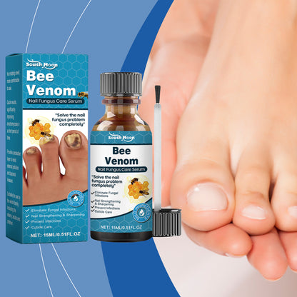 South Moon Nail Care Essence, Clean Fingernails Odor Soft Nail Groove Moisturizing Nail Care Solution