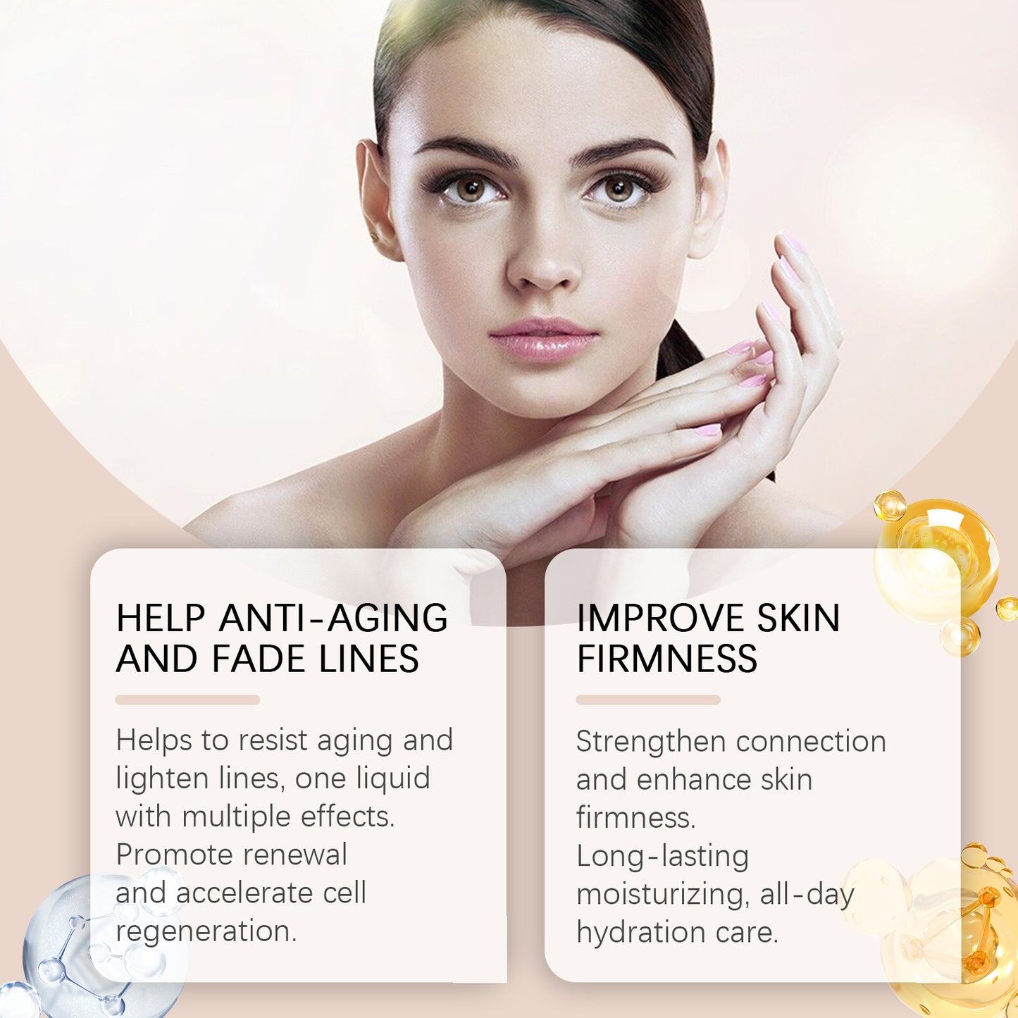 West&Month Firming Skin Essence, Brightening, Moisturizing And Smoothing Skin Line Firming Treatment Essence