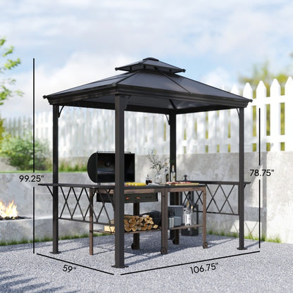Arbecue And Cooking Pergola