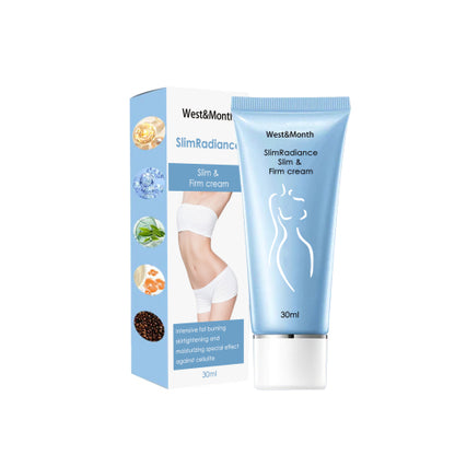 West&Month Slim Radiance Slim & Firm Cream, Moisturizing And Firming Anti-Orange Peel Body Sculpting Cream